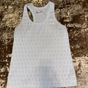 Under Armour Sky Blue Logo Tank